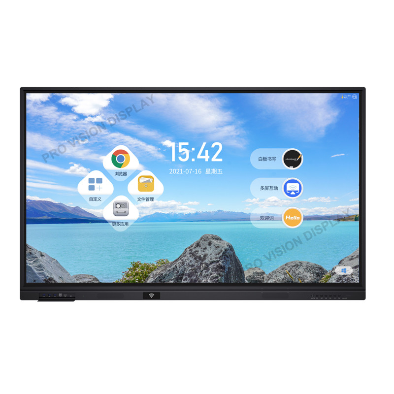 86 လက်မ Interactive Flat Panel မျက်နှာပြင်