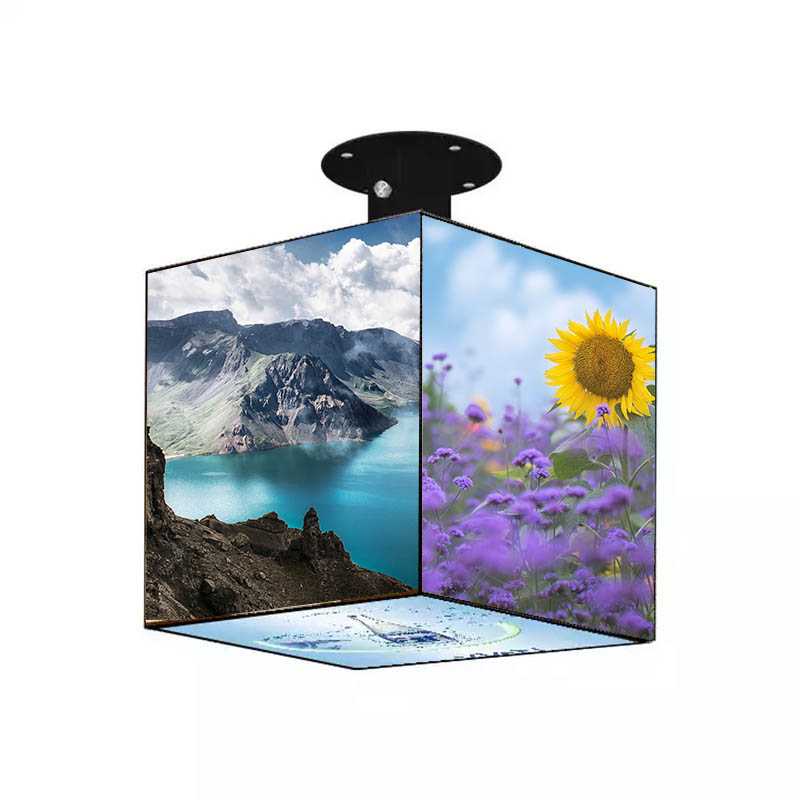 ရောင်စုံ LED CUBE